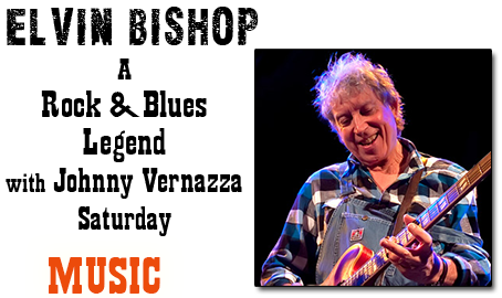 Elvin Bishop with Johnny Vernazza at Gator by The Bay Blues and Rock